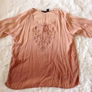 Speed Limit ombré blouse
